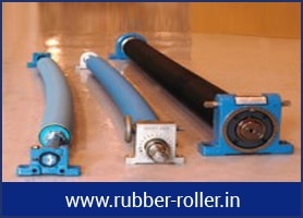 bowed spreader rubber rollers