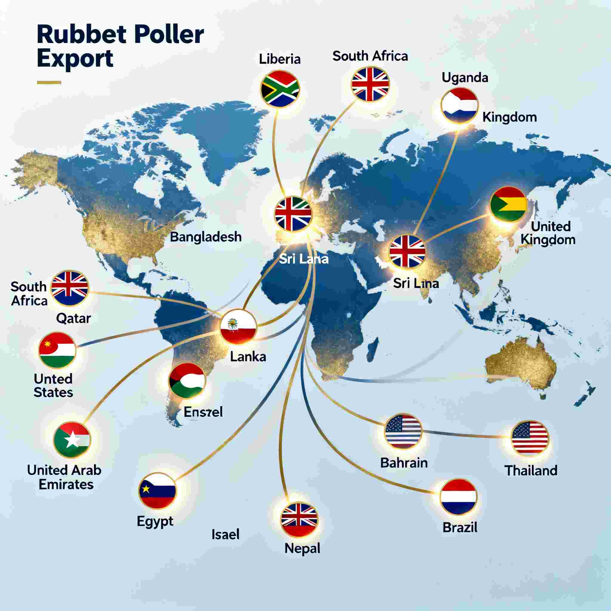 rubber roller Supplier, export Country